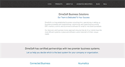 Desktop Screenshot of dimesoftinc.com